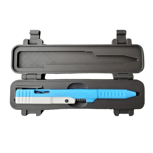 Tactical Slide Action Ballpoint Pen, Slide Action Pens EDC, 3D Printed Novelty Handgun-Themed Pen with Functional Ink Refill, Unique Gift for Tactical Gear Fans Refillabl (C)