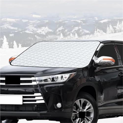 Couverture de pare-brise avant de voiture pour Toyota Highlander Xu20 et Xu70 bâche antigivre