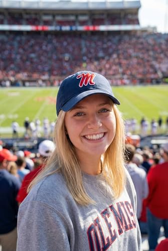 Gorra Classic Edition Ole Miss Ajustable Azul Marino miniatura 3