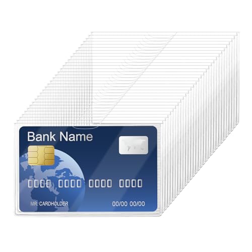 30 Pcs New Medicare Card Holder Protector Sleeves, Waterproof Social Security Card Protector for Business New Medical Insurance Id Social Security Cards