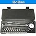 YobiLife Bore Gauge Set Digital Indicator Dial Bore Gauge 0.01mm Accuracy with Dial Indicator Gauge and Measuring Rod for Precise Inner Hole Measurement in Industrial Inspection(50-160)