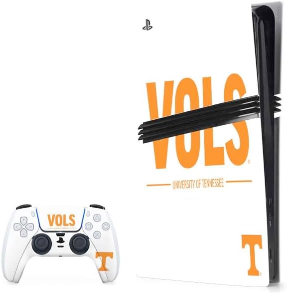 Skinit Decal Gaming Skin Compatible with PS5 Pro Bundle - Officially Licensed University of Tennessee-Knoxville UT Vols Design