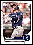 2023 Topps Big League #93 Ty France NM-MT Seattle Mariners Baseball Trading Card MLB