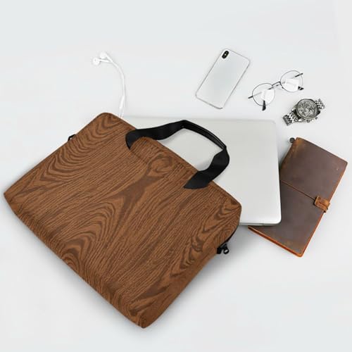 Funda para portátil marrón vintage 15.6 pulgadas miniatura 7