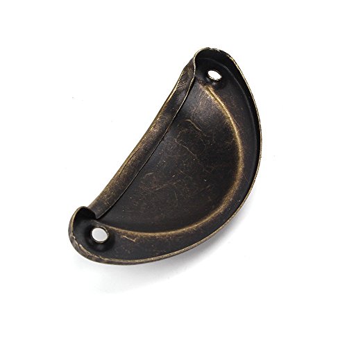 Poignées coquillage bronze antique pour relooker une commode