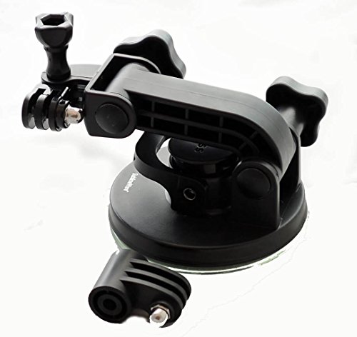 Sublimeware Suction Cup For Gopro Mount Car Windshield Window Vehicle Boat Camera Holder For Gopro Suction Cup Mount - For Gopro Hero 10 Hero 9 Black Max 360 Hero 8 Black Hero 7 Hero 6 Hd #TOP2