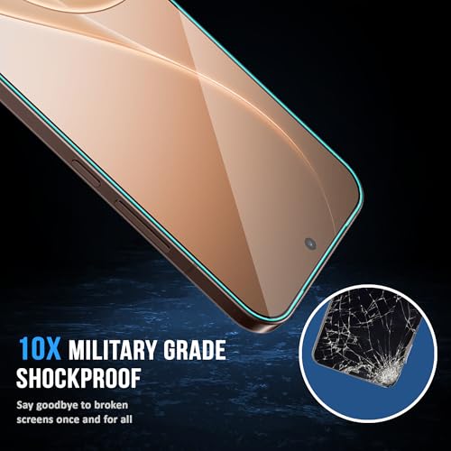 Image of FIRST MART Tempered Glass for Oppo Reno 15 Pro, 9H 0.3 mm Full-Glue Screen Protector with Cable Protector, 3D Edge-to-Edge, HD Clear, Case-Friendly, Black, Pack of 1