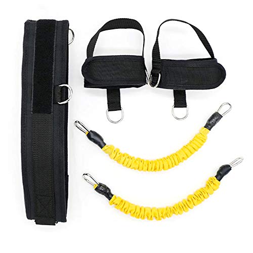 Entrenador elástico de piernas con cuerda para fuerza muscular miniatura 1