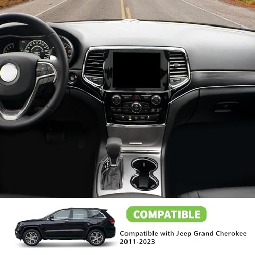 Cubierta Portavasos Central Fibra de Carbono para Jeep miniatura 6