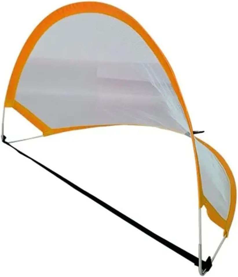 Compatible - Pop Up Folding Soccer Goal Net Set with Carrying Case Football Training Interactive Toy