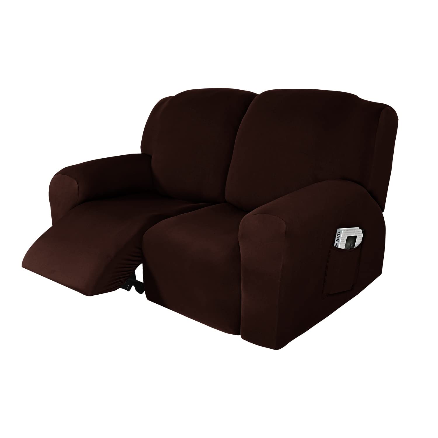Funda de sillón relax elástica de 4 a 8 piezas y cubierta protectora antideslizante para sofá reclinable