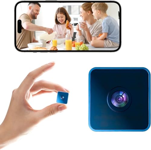DUHPLL 1080P Hidden Cameras - Indoor Camer - Spy Cameras-Motion Detection Surveillance Cameras-Bule