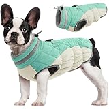 FUAMEY Dog Coat for Medium Dogs,Waterproof Dog Winter Jacket with...