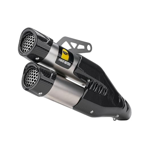 Moto tuyau silencieux d'echappement carbone pour moto Multistrada V4