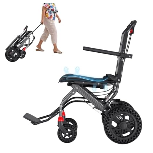 Lightweight Ergonomic Transport Wheelchair