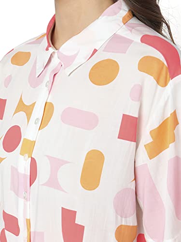 Image of VERO MODA Women's Slim Fit Collar Neck Shirt