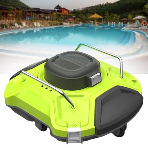 PweKzxt Limpiador de Piscinas robótico automático, Robot Limpiador de Piscinas, máquina de Limpieza de Piscinas, aspiradora automática para Piscinas, función de Retorno automático PweKzxt Limpiador de Piscinas robótico automático, Robot Limpiador de Piscinas, máquina de Limpieza de Piscinas, aspiradora automática para Piscinas, función de Retorno automático