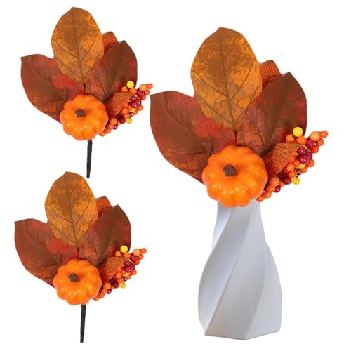 Generic - Feuilles d'Automne,Bouquets de Feuilles d'Automne Fausses | Lot Festif Réaliste Pour Intérieur Maison Salle À Manger Salon Cheminée Mariage