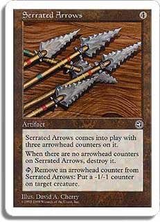 Amazon Co Jp マジック ザ ギャザリング 英語 アンソロジー 鋸刃の矢 Serrated Arrows ホビー 通販