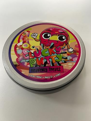 Lucky Putty Heavenly Treats Dessert-Themed Clear Putty, 3.2 oz