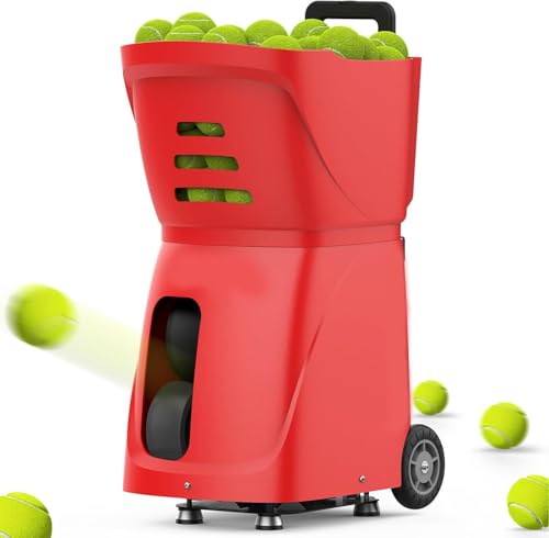 Macchina Lanciapalle Tennis, Controllo Remoto, Asta Regolabile