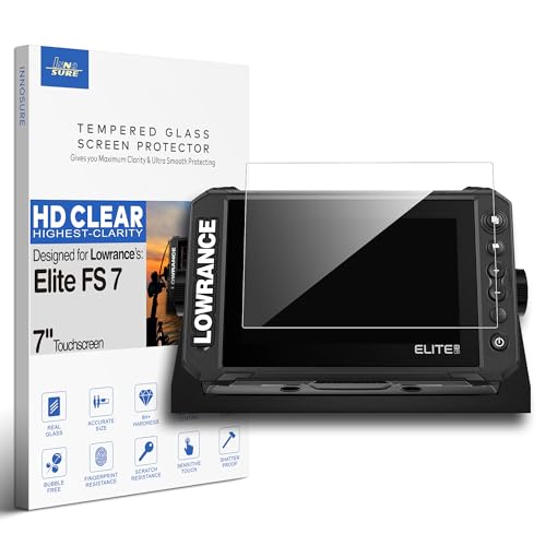 Verre trempé Lowrance Elite FS 7 accessoire écran tactile pour vos sessions de pêche