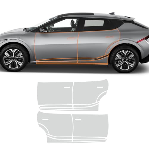 PPF Kia EV6 GT film protection peinture transparent TPU pour portières