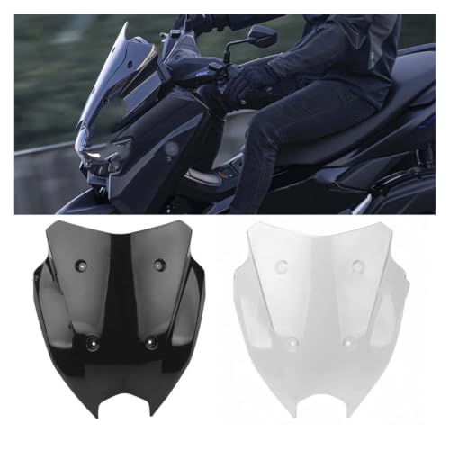 Bulle de moto 125 155 pare-brise bouclier deflecteur garde transparent accessoires 2024 2025 - 2