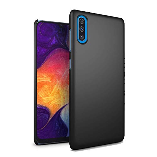 GAPlus Samsung Galaxy A50 Case - Ultra Slim Thin Armour Hard Case - Matte Rubberized Cover For Samsung Galaxy A50 (Black)