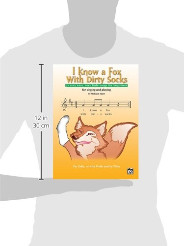 I Know a Fox with Dirty Socks: 77 Very Easy, Very Little Songs for Beginning Cellists to Sing, to Play - Image 2