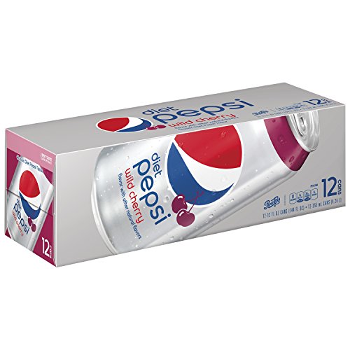 Diet Pepsi Wild Cherry, 12 Ounce, 12 Count
