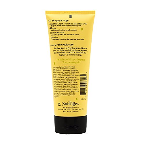 Image of The Naked Bee Nourishing Body Lotion for All Skin Types (6.7 Fl oz) Moisture Replenishing Lotion for Dry Skin with Citron & Honey