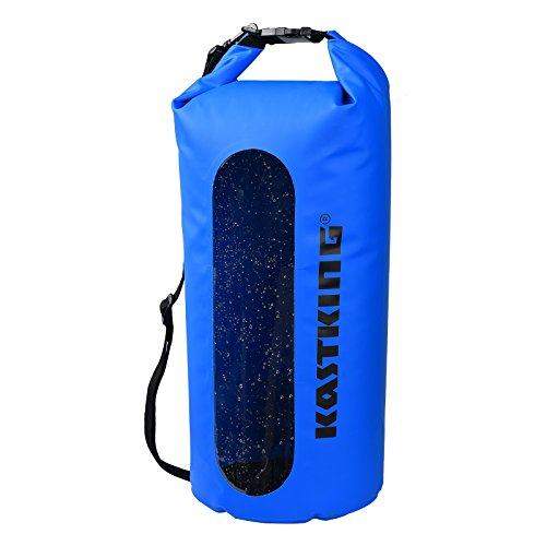 KastKing Floating Waterproof Dry Bag, Blue, 10L
