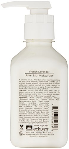 epicuren DISCOVERY French After Bath Body Moisturizer, Lavender, 16 oz. image 5