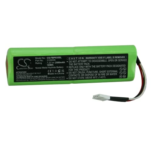2500mAh Ni-MH Battery for Fluke Ti-10, Ti-25, Ti-20, Ti20-RBP Thermal Imager