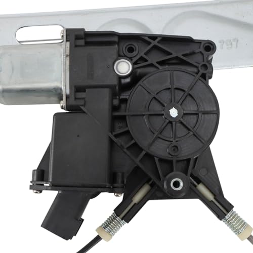 Image of TRQ Front Right Power Window Regulator & Motor Assembly Passenger Side Compatible with 2011-2014 Ford F-150