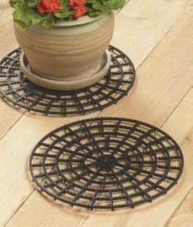 R&L 12 אינץ 'DIAMETER FLOOR/PATIO/decK/מגני שטיחים