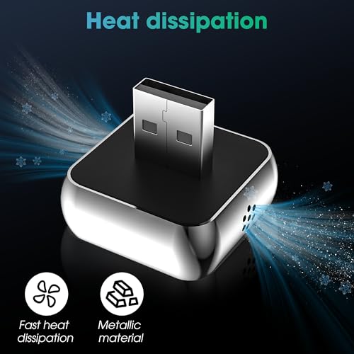 Image of Wireless CarPlay Adapter, 2026 Upgraded Wired to Wireless for Apple CarPlay & Android Auto, 2-in-1 Mini USB Design Car Play Adapter with Type-C Adapter, Plug and Play, Stable Connection with No Delay