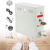 Stoomdouche Generator met Zelflozend Systeem voor Luxe Home Steam Spa Geschikte Smart Time Temp Control,9KW