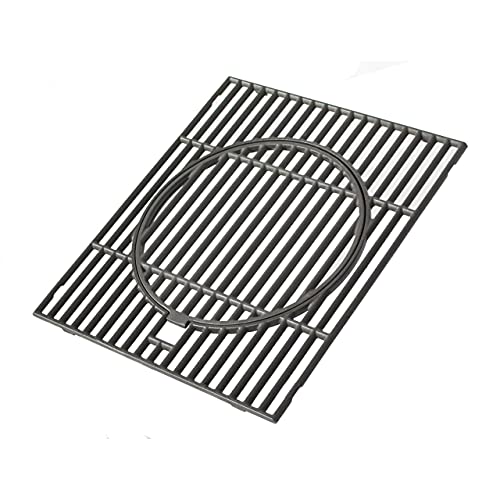 Campingaz Parrilla Culinary Modular de hierro fundido para parrillas de gas Campingaz Series 3 y 4, 45 x 39 cm