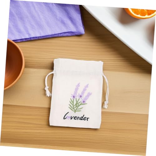 Bolsas de Lienzo con Cordón Lavanda 5 Unidades miniatura 5