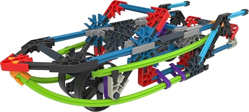 K'Nex 15214 12 Model Rad Rides Building Set, Educational Toys for Boys and Girls, 206 Piece Stem Learning Kit, Engineering for Kids, Fun and Colourful Construction Toys for Children Aged 7 + - Lego - Immagine 3