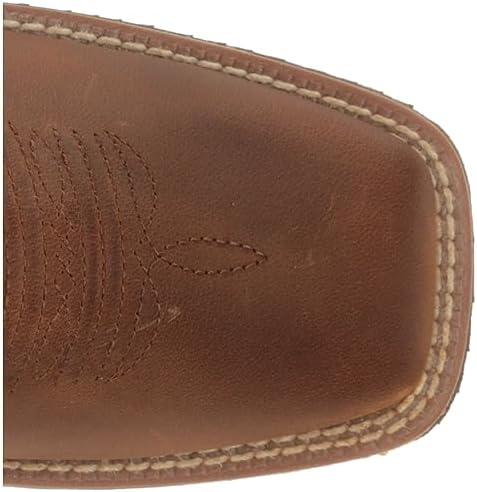 Ariat Women's Hybrid Ranchwork Western Boot - Distressed Tan, 8 Wide | Image 4