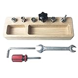 Xzbling Schraubendreherplatine, Montessori-Schraubendreher-Platine Kinder-Grundkenntnisse pädagogisches sensorisches Spielzeug Aktivitätsspielzeug aus Holz, Feinmotorik entwickeln Develop