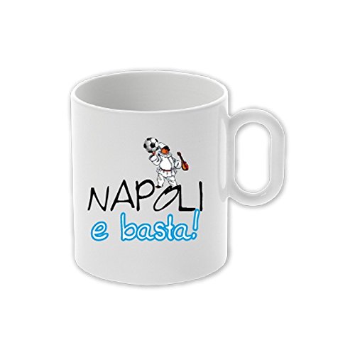 My Custom Style® Personalised Ceramic Mug 325 ml Model Napoli E Basta - 1 Mug