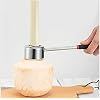 Coconut Opener Tool Kit - Stainless Steel Coco Jack Opener with Rubber Mallet