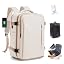 B61-beige Brown (Vacuum Backpack With Pump)