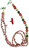 Handmade Phone Wrist Strap, Mobile Phone Lanyard Charms Strap For Women， Christmas Holiday Color Scheme