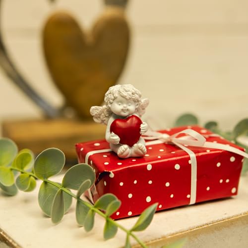 Anges d'amour Igor lot de 4 figurines miniatures comme cadeau de Saint Valentin
