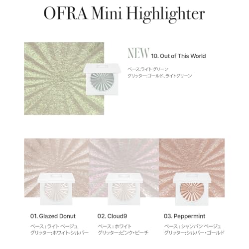OFRA Mini Highlighter ハイライト ハイライター ラメ パウダー の商品画像 6